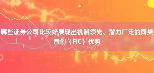 哪些证券公司比较好展现出机制领先、潜力广泛的同类首创（FIC）优势